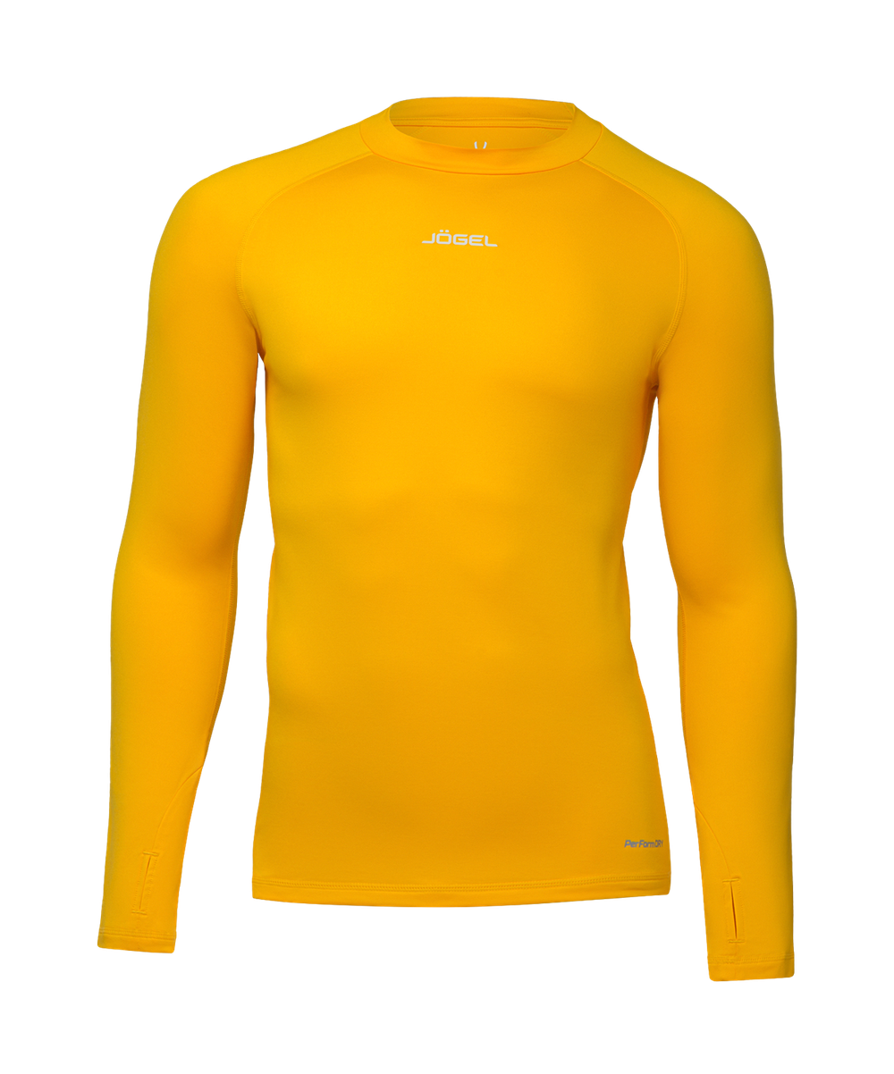 Джемпер компрессионный утепленный CAMP PerFormDRY Baselayer Top Warm, желтый
