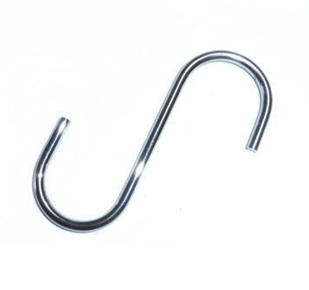 Крючок одинарный на рейлинг без шарика Z-6