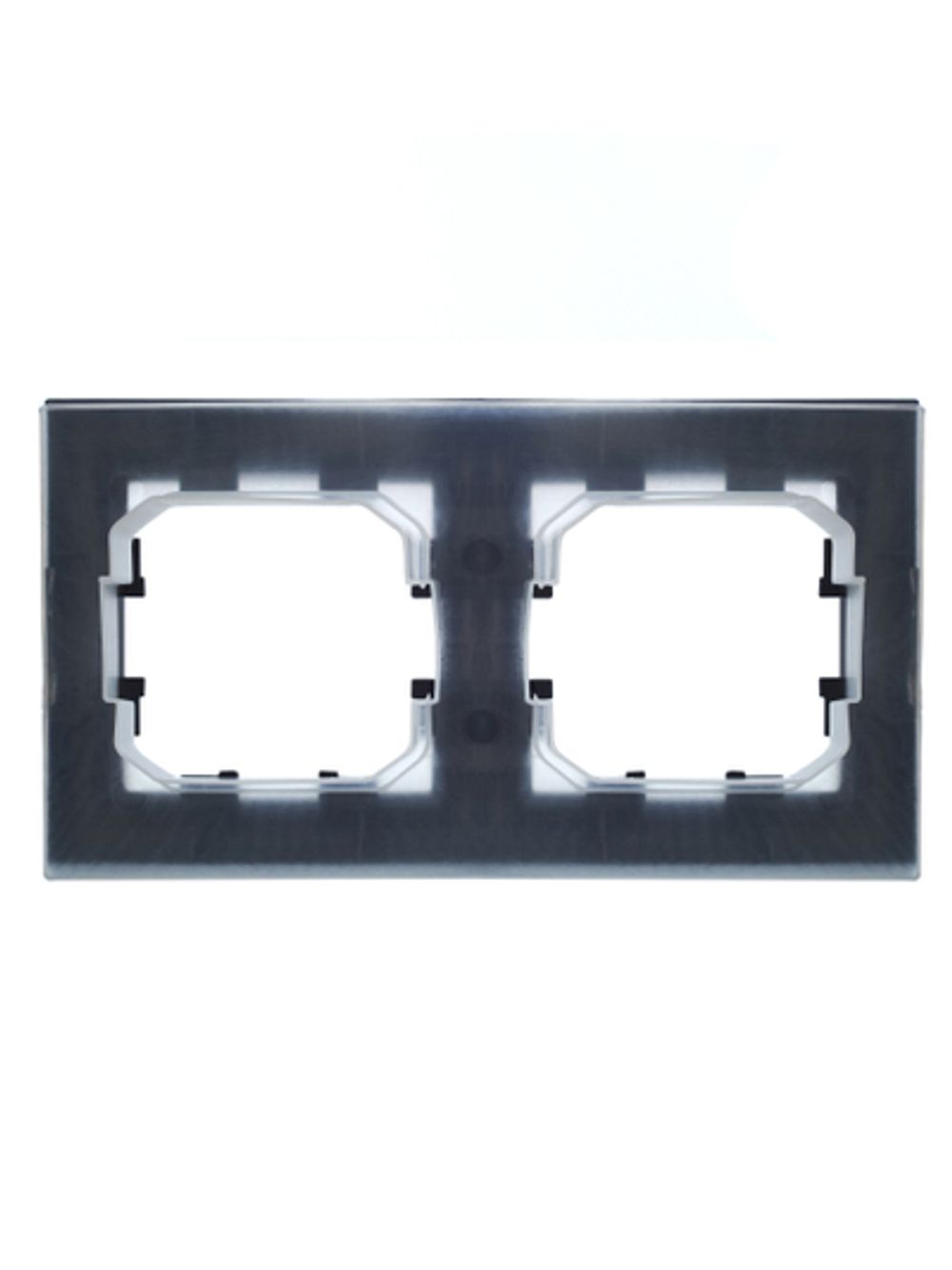 BRITE Рамка 2-местная IP44 РУ-2-БрМ-44 маренго IEK