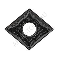 Пластина твердосплавная ISO CNMG190608-PMA ACP30E AHNO по стали, черновая