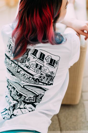 Футболка HOOK Уличная магия 2.0 Белый