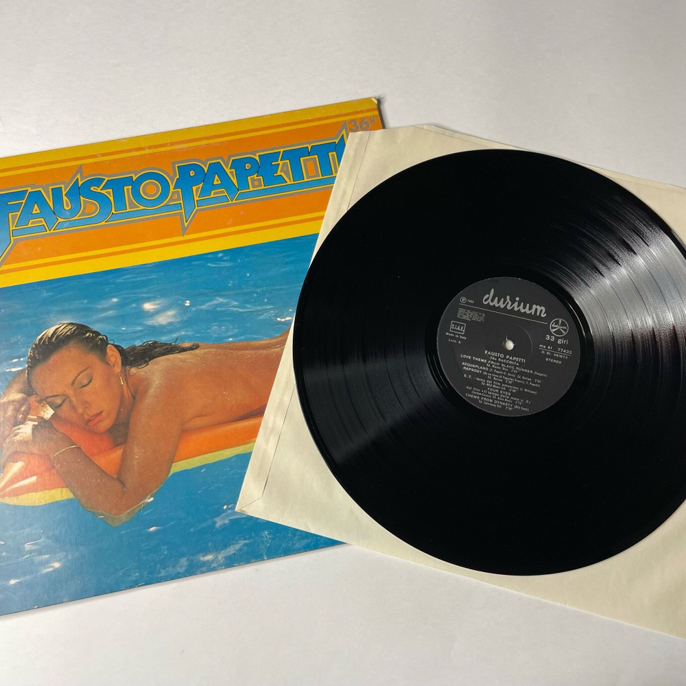 Винтажная виниловая пластинка LP Фаусто Папетти Fausto Papetti 36 Raccolta (Italy 1983)