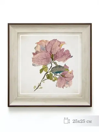 Картина на натуральном холсте "Весенний прованс" 25*25 см