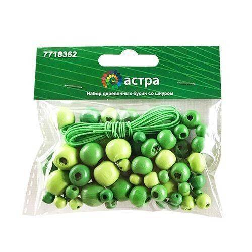 Бусины для творчества "Микс №3", 10-13 мм, 30гр, 6цв, пастель, ОСТРОВ СОКРОВИЩ