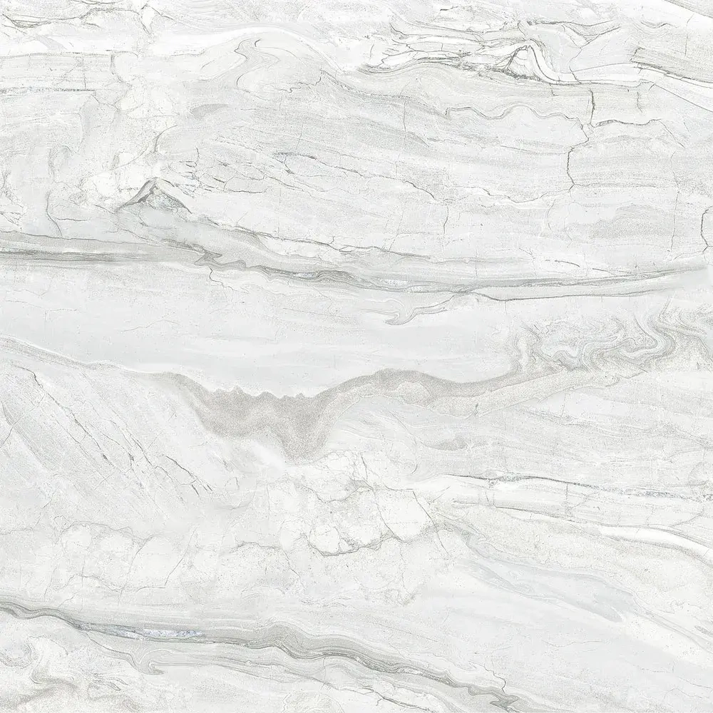 Керамогранит Alma Ceramica GFU57ARC00L Arcadia 57x57 белый лаппатированный под мрамор