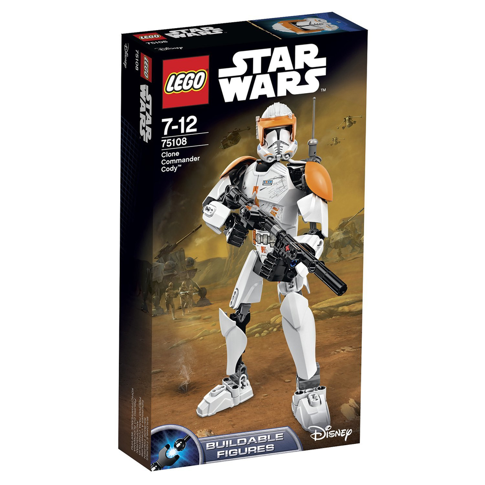 LEGO Star Wars: Клон-коммандер Коди 75108 — Clone Commander Cody — Лего Звездные войны Стар Ворз