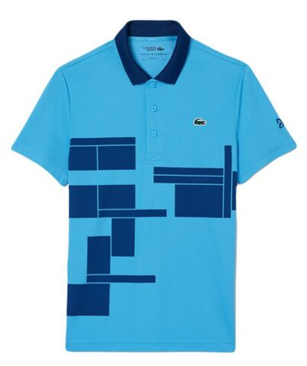 Теннисное поло Lacoste Tennis x Novak Djokovic Fan Version