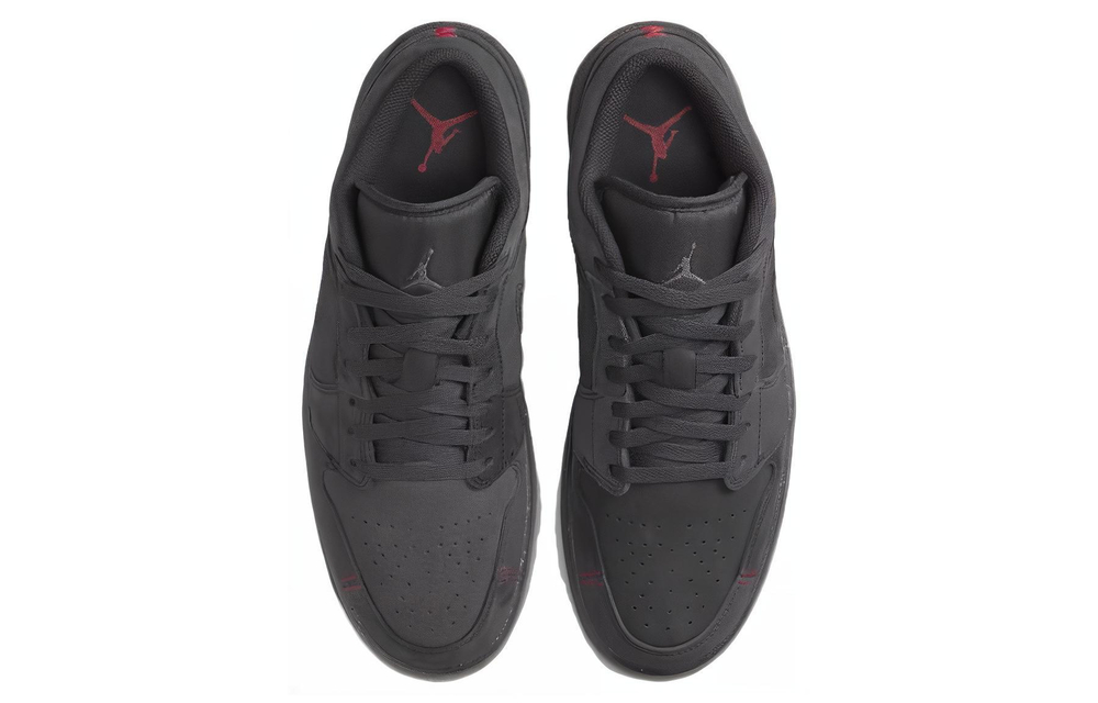 Jordan 1 Low Se Craft Dark Smoke Grey Varsity Red