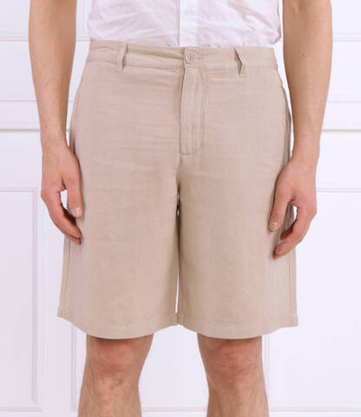 Льняное шорты Armani Exchange - песочный(8NZS67 ZNFNZ)