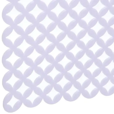 Коврик для раковины «Плетенка» 30*28см белый