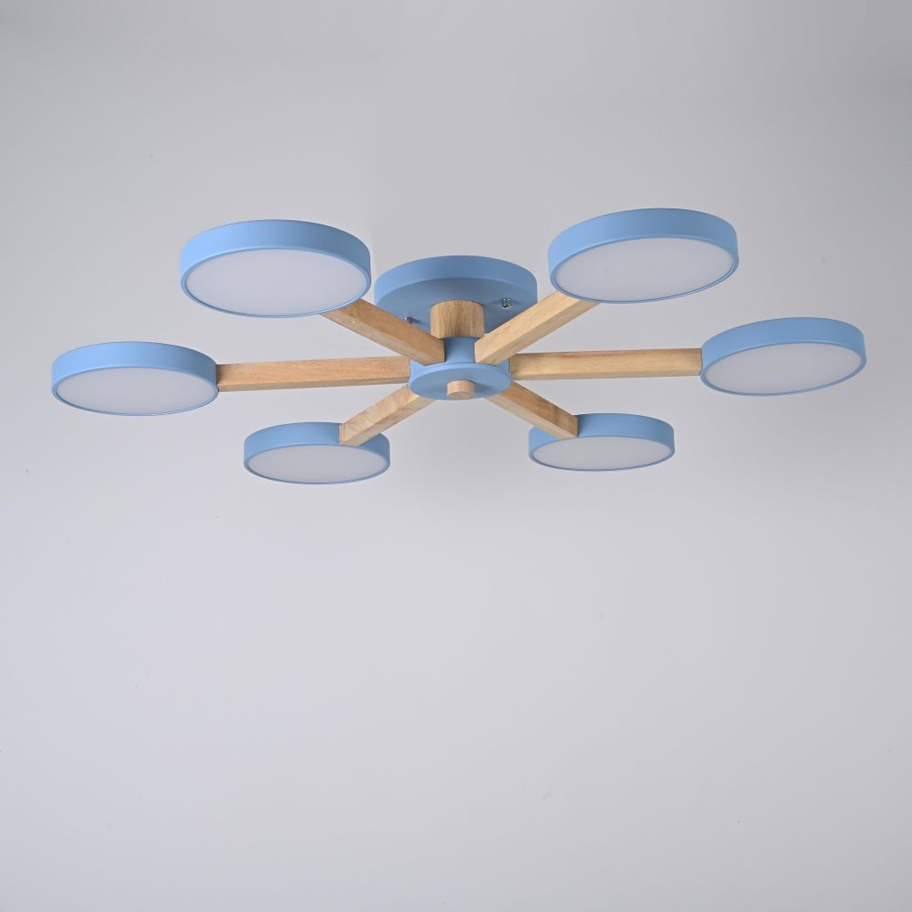 Потолочная Люстра Turna 6 Blue By Imperiumloft