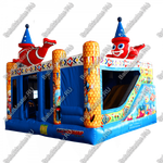 Коммерческий надувной батут "Рыбка-клоун" 5*5*5 м