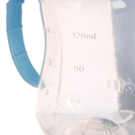 2969760 Бутылочка для кормления детская приталенная, с ручками, 150 мл, от 0 мес., цвет голубой