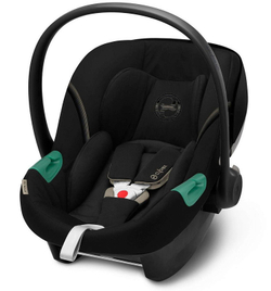 Коляска Cybex Balios S Lux TPE complete Aton S2 Moon Black 3 в 1 Chocolate Brown с дождевиками