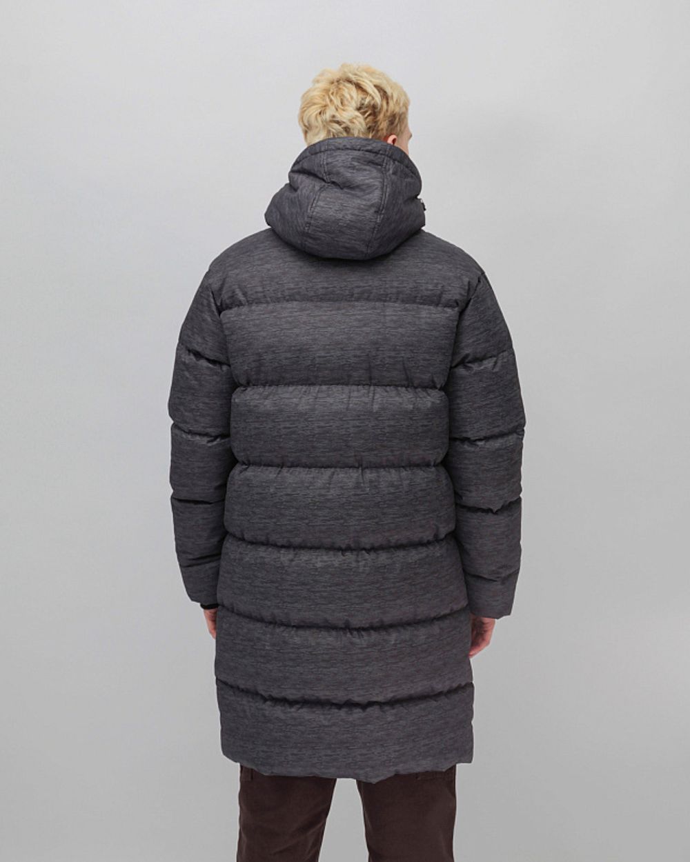 Пуховик Anteater Downlong Grey Stroke