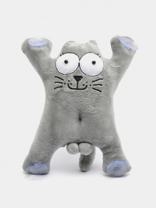 Игрушка на стекло - Саймон серый 05451