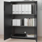 Шкаф для документов - IKEA GALANT/ГАЛАНТ ИКЕА, 120х45х80 см, черный