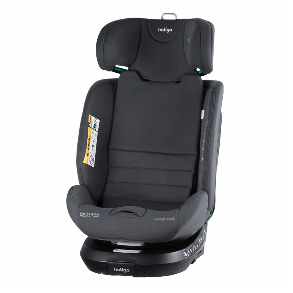 Автокресло Indigo E-TRON ISOFIX I-SIZE, с упором, группа 0+1+2+3 (0-36 кг)