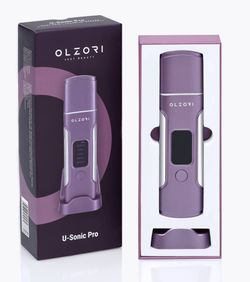 OLZORI U-SONIC PRO Многофункциональный ультразвуковой скрабер-массажер для лица