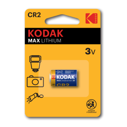 Батарейки Kodak CR2 [KCR2-1] MAX Lithium