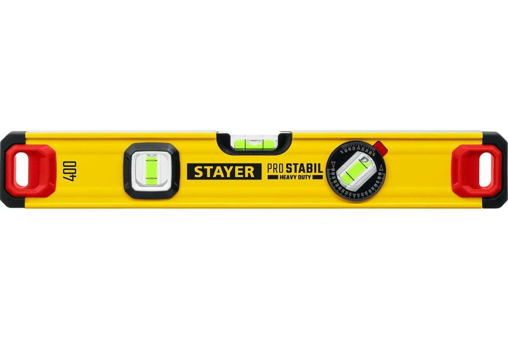 Строительный фрезерованный уровень STAYER ProSTABIL 400 мм 3471-040_z02