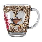 Кружка для чая 350мл. арт.2025-Д (Кофемания)