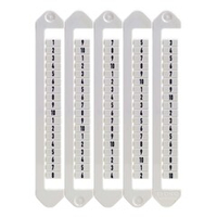 Маркировка для клемм, ширина 5 мм, от 1 до 10, вертикалная ориентация