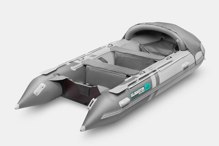 Надувная лодка GLADIATOR C420AL светло-темносерый