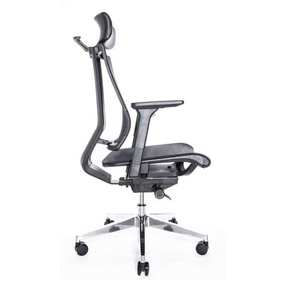 Кресло FALTO G1 AIR (3 уровня поясницы, сетка, черный)