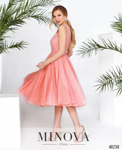 Платье 3143-персик Minova