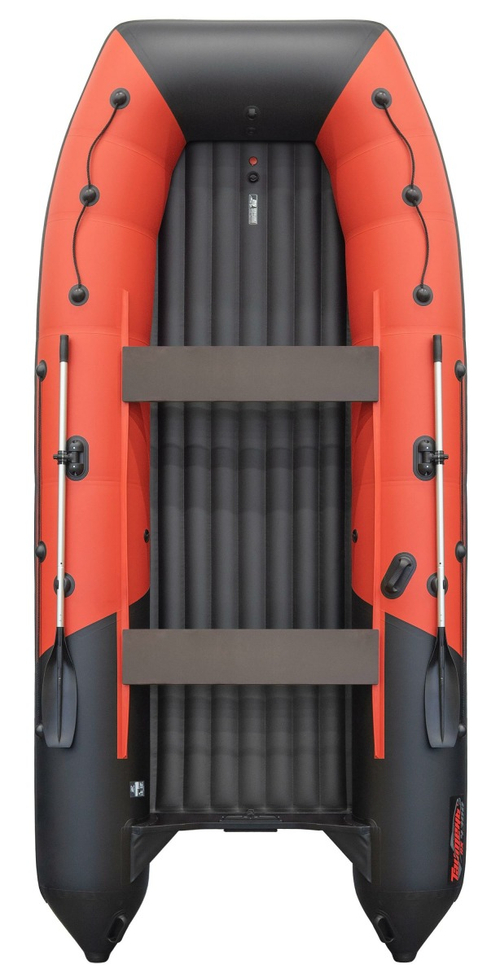 Таймень RX 3900 НДНД красный/черный (лодка ПВХ)