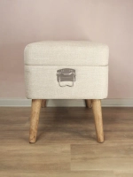 Пуфик для прихожей с ящиком