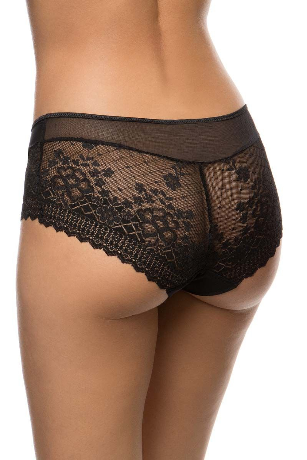 Трусы-шорты Melody из эластичного кружева (Размер: 42) (Цвет: золотистый)