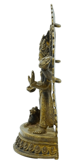 Статуэтка Шивы с кхандой и кхетакой. XIX-XX вв.