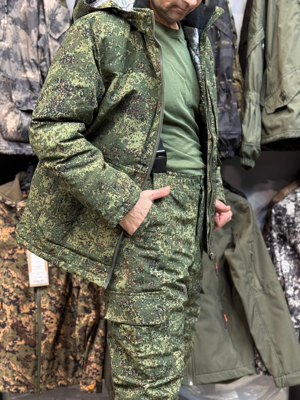 Костюм горка цифра п. фольгированная зима