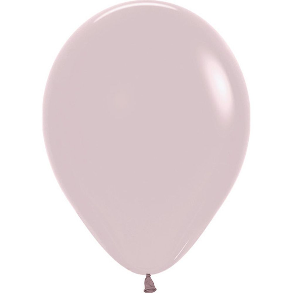 Латексный воздушный шар, цвет пыльная роза