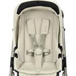 Коляска Cybex Talos S Lux TPE complete Cloud G Lava Grey 3 в 1 Seashell Beige с дождевиками