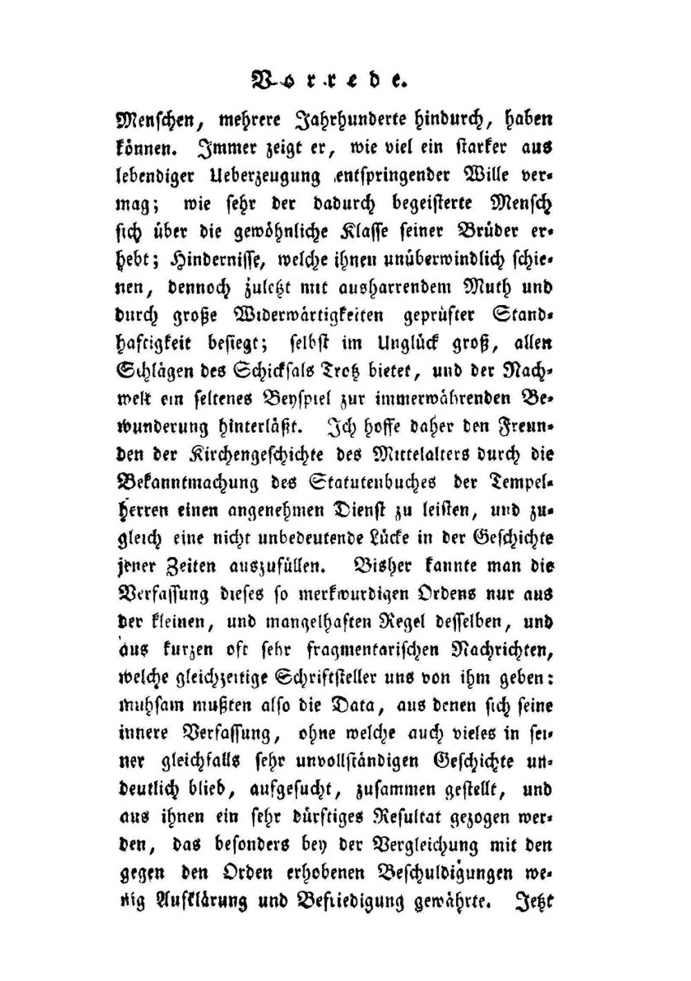 Statutenbuch Des Ordens Der Tempelherren. Erster theil | Friedrich Münter