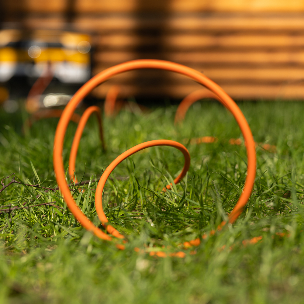 Удлинитель-шнур силовой Garden Series, ПВС, 20м, 1 розетка 3 x 1 мм, Denzel