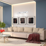 370555 OVER NT19 124 белый Настенный светильник IP20 GU10 3*50W 230V GUSTO