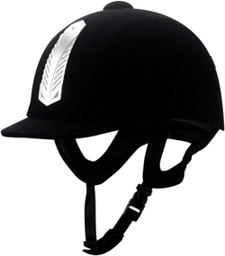 Шлем для верховой езды Equestrian Helmet Velvet (54 р-р)