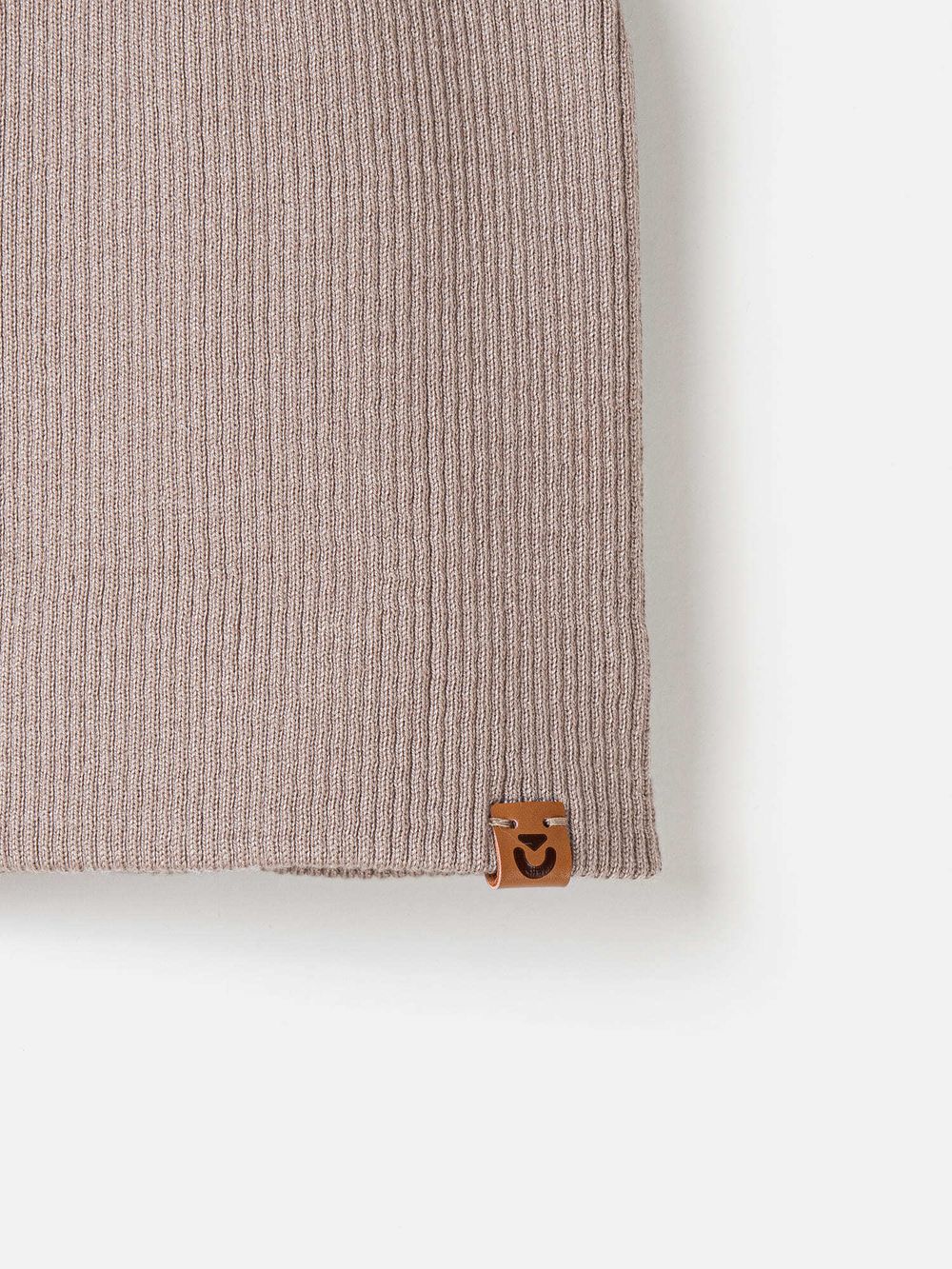 Шапка хлопковая двухслойная "Мокко"