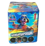 Батарея салютов Бомбардировщик (FP-B109) от Фаворит Пиро Групп, 16 выстрелов, 20 мм