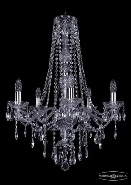 Подвесная люстра Bohemia Ivele 1415/5/200/h-75/Ni