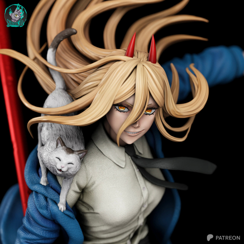 Повер Человек-бензопила Фигурка Power Chainsaw Man