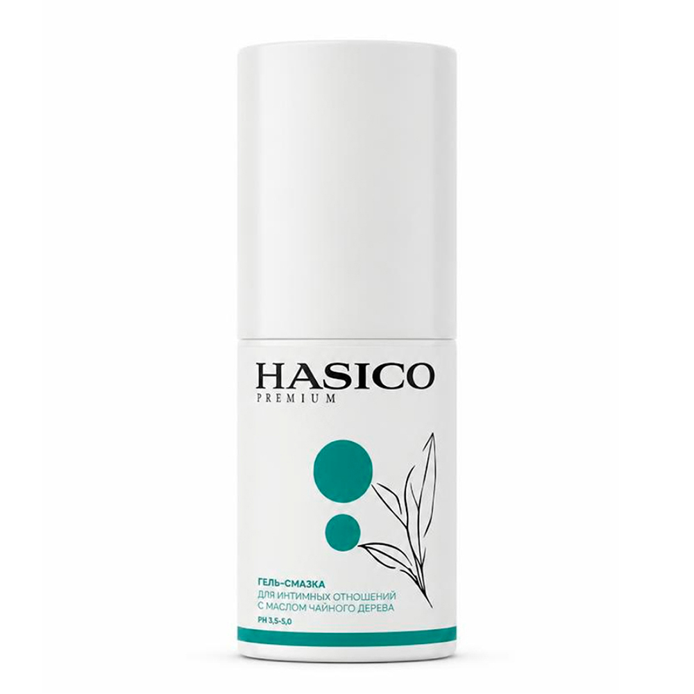 Интимная гель-смазка на водной основе с Маслом чайного дерева Hasico Premium 100мл