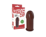 Насадка - удлинитель латексный 3.5 дюйма мулат (Цвет: коричневый)