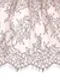 01-11 Кружево шантильи 23 см, бежевый/черный