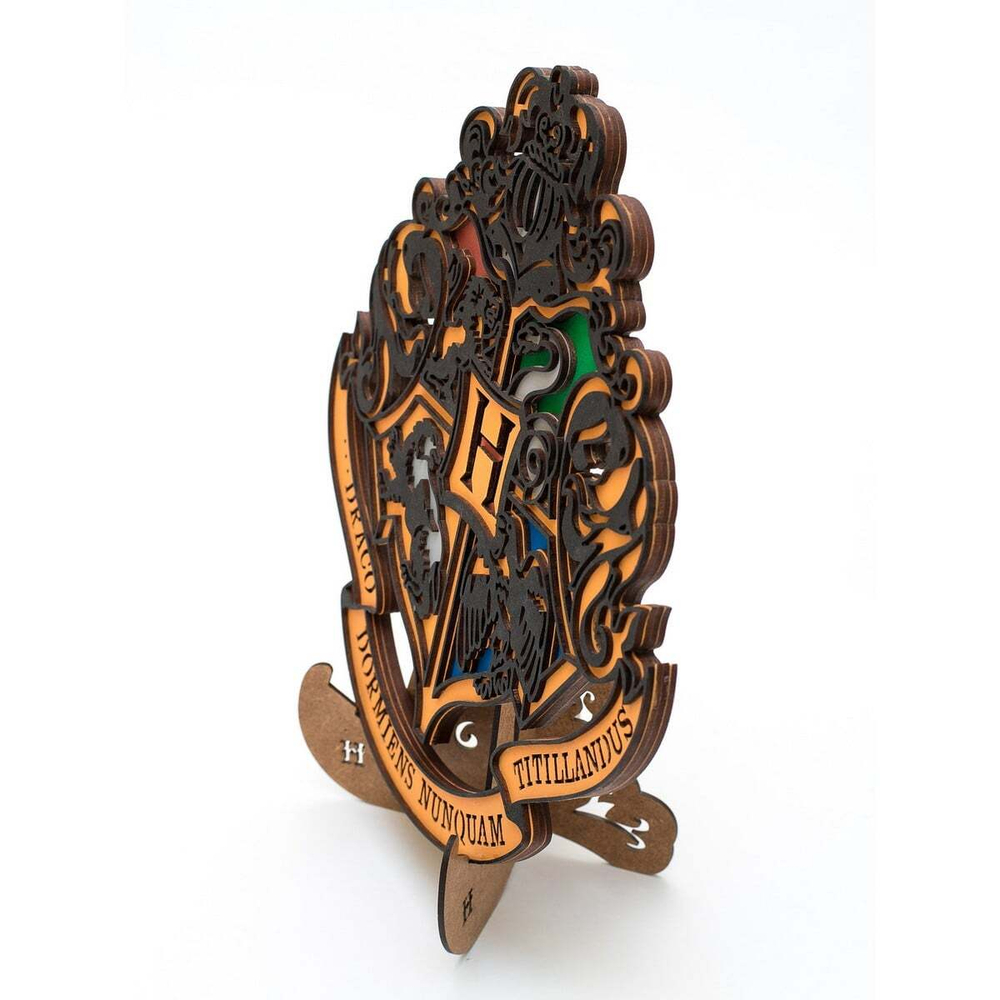 Хогвартс от SamCraft - сборные объемные 3D картины из дерева своими руками, покрась, собери и склей