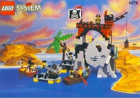LEGO 6279 Pirates Skull Island